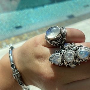 Vintage moonstone ring